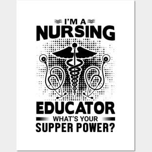 I'm a nursing educator what's your supper powers? Posters and Art